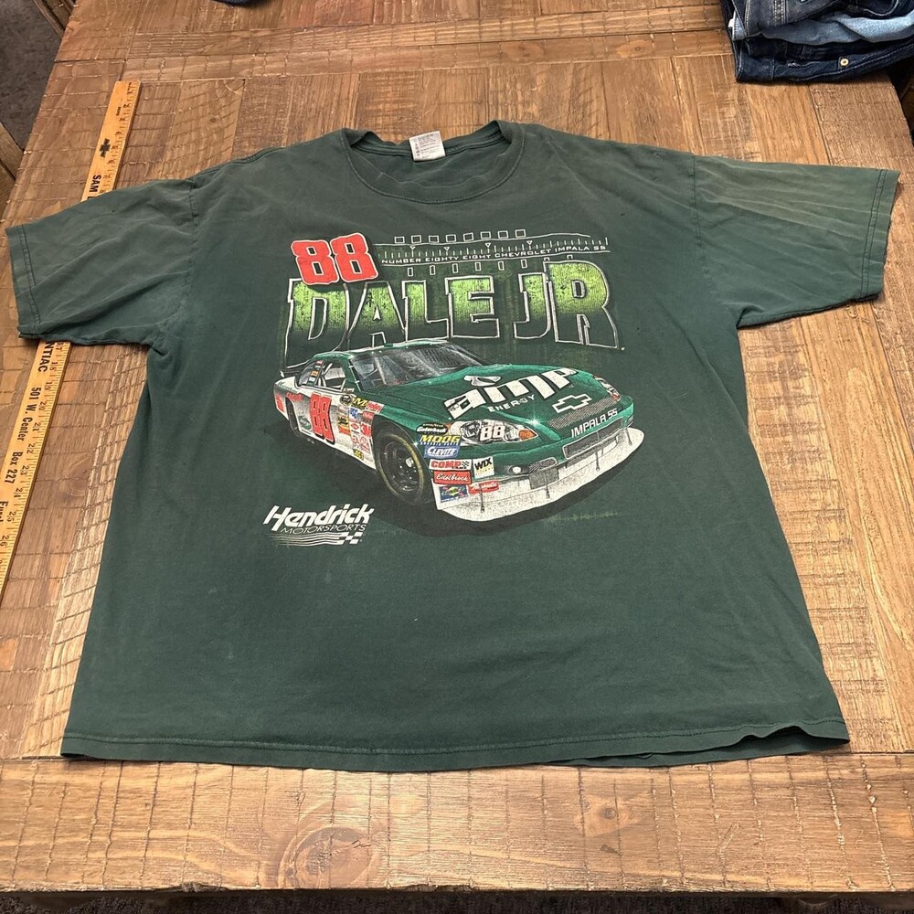 NASCAR Men's Green T-shirt